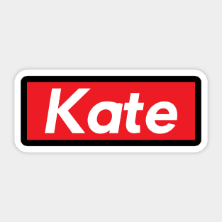 Kate Sticker